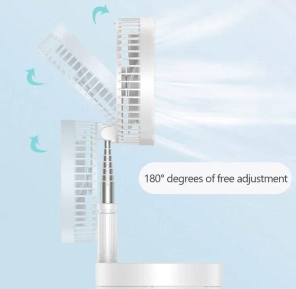 VENTILADOR INALAMBRICO + PLEGABLE + EXTENSIBLE - Imagen 3