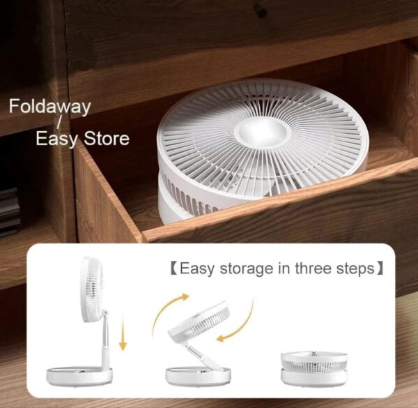 VENTILADOR INALAMBRICO + PLEGABLE + EXTENSIBLE - Imagen 5
