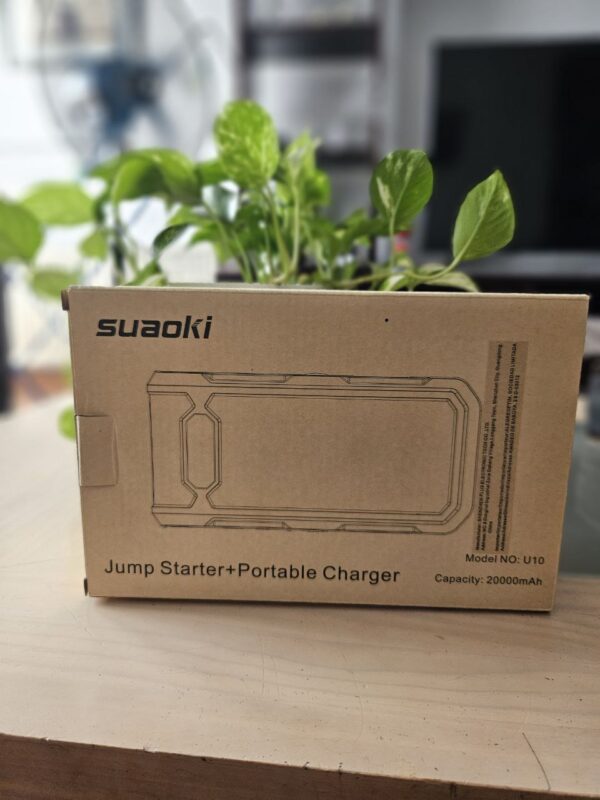 ARRANCADOR COCHE  SUAOKY 20.000 mAh - 800A - Imagen 7